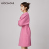 oldcolour2021秋商场同款收腰显瘦高级感气质T恤连衣裙N34103409 商品缩略图1