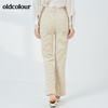 oldcolour2021秋季商场同款宽松百搭微喇休闲长裤女N34073463 商品缩略图3