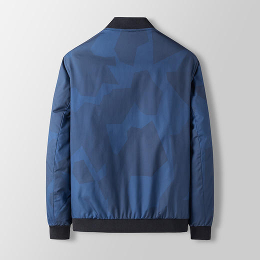 【90白鸭绒】罗蒙羽绒服男短款棒球领迷彩夹克羽绒服外套冬 商品图2