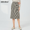 oldcolour2021秋季商场同款时尚通勤长裙N34063467 商品缩略图0