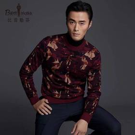 4F 绅士男装  比音勒芬羊毛衫