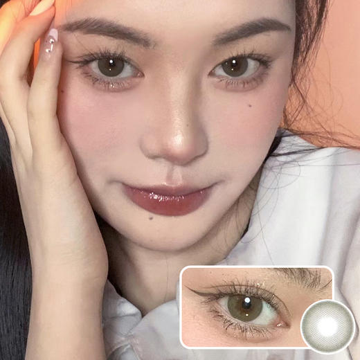 HUOHUOCON / 薄荷糖 / 美瞳日抛  /10片入 / 无售后 / 14.0mm / 微扩瞳清新绿色 商品图1