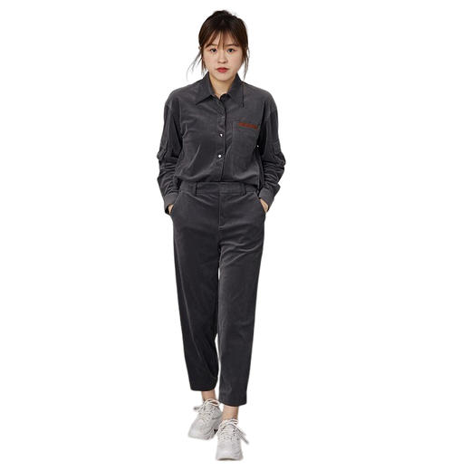 oldcolour春秋商场同款宽松显瘦气质休闲套装N34141432 商品图4