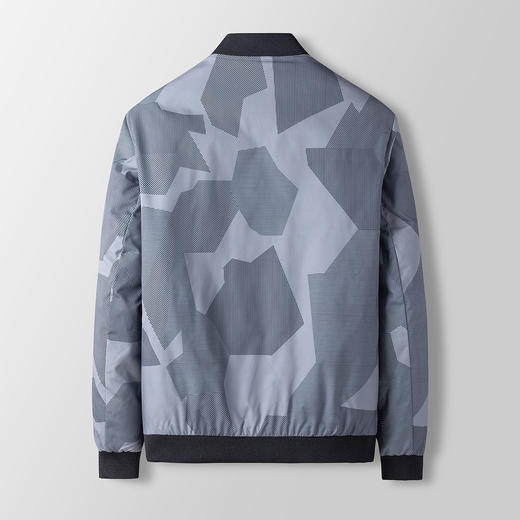 【90白鸭绒】罗蒙羽绒服男短款棒球领迷彩夹克羽绒服外套冬 商品图4