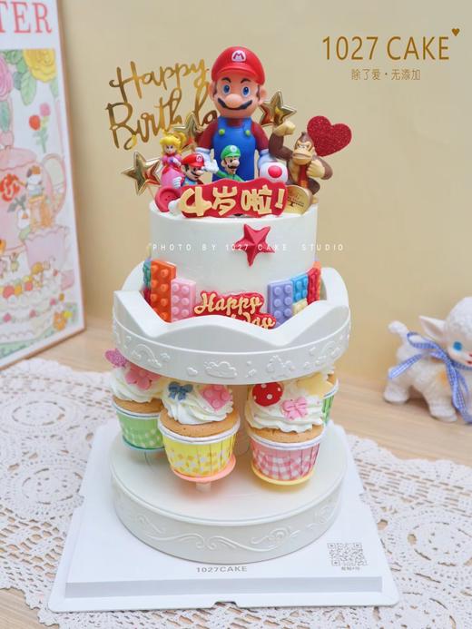 1027CAKE | 旋转木马蛋糕  马里奥主题 商品图0