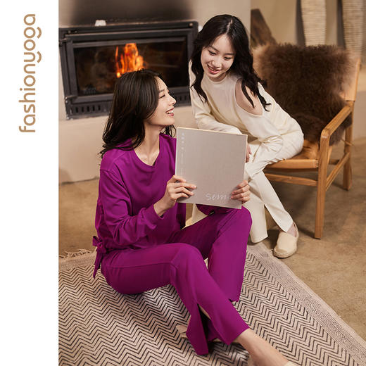 【女神节满减】凡圣瑜伽休闲开衩休闲裤F12955（活动产品，收货7天内支持调换、不退款） 商品图7