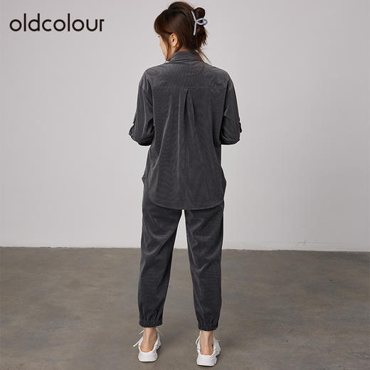 oldcolour春秋商场同款宽松显瘦气质休闲套装N34141432 商品图3