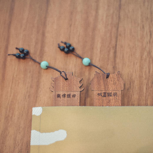 羽诗制造出品 书香甬城书签宁波天一阁、宁波鼓楼书签 商品图3