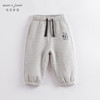 马克珍妮秋冬新款 男女童百搭加绒运动裤 儿童束脚裤221326 商品缩略图1