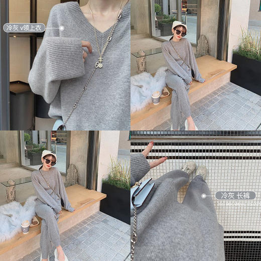 金蘑菇菇【90羊毛 +10羊绒收脚裤、长裤】搭配王！ 商品图6