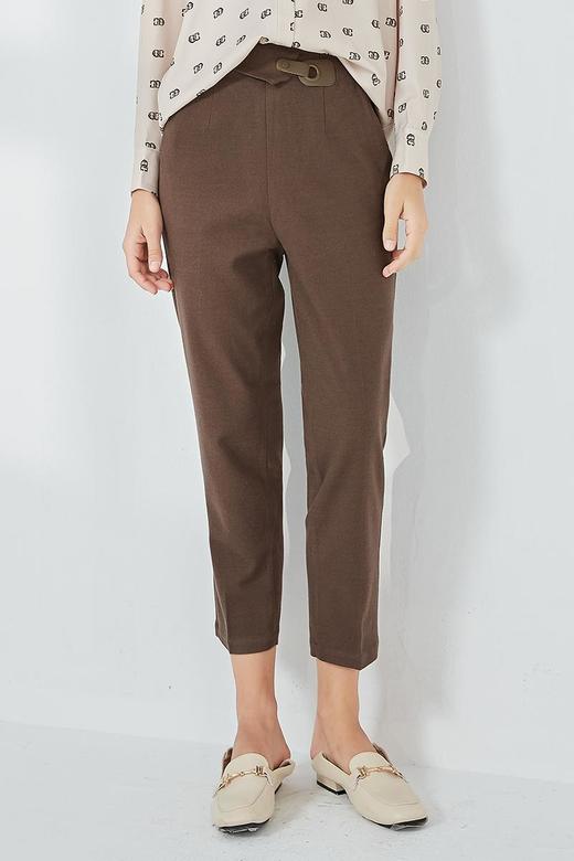 oldcolour2021秋季商场同款时尚气质百搭休闲长裤N34073433 商品图5