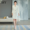 IWY/白色职业连衣裙气质名媛新款职业装显瘦裙子高端主持人面试正装Q761 商品缩略图0