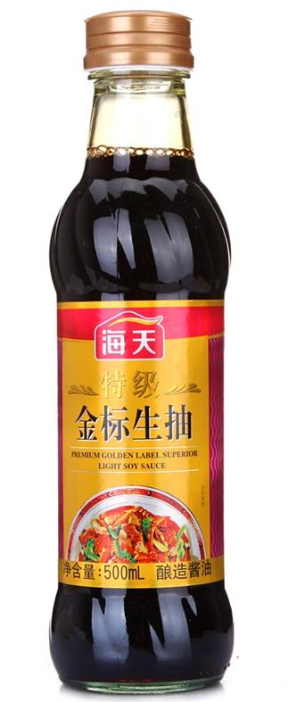 【亚欧超市】海天特级金标生抽王500ml/瓶 商品图1