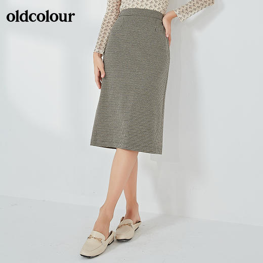 oldcolour2021秋季商场同款时尚通勤长裙N34063467 商品图4