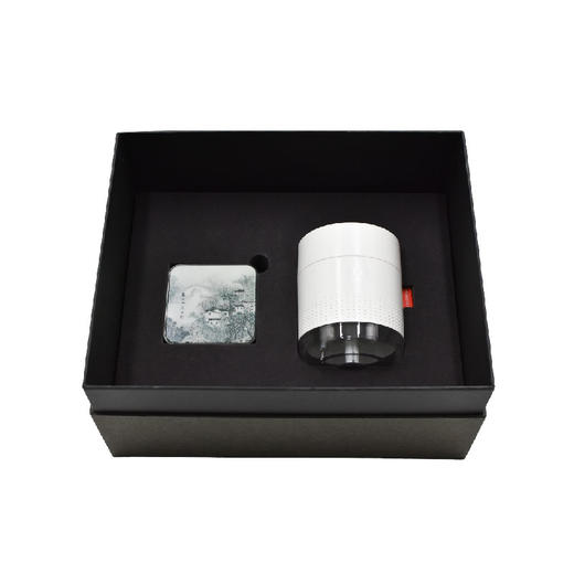 羽诗制造出品 水乡韵套装邓维东宁波写生款充电宝无线加湿器文创礼盒 商品图4