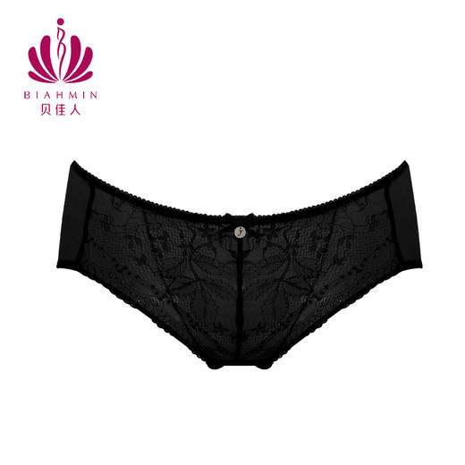 贝佳人新款舒适透气内裤低腰夏季薄款女士三角裤 商品图2