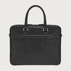 【一】FERRAGAMO 菲拉格慕 男士锤纹小牛皮 GANCINI 手提公文包 黑色 24 0986 753418 商品缩略图2