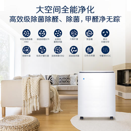 【6F】布鲁雅尔Blueair空气净化器家用除甲醛高效杀菌病毒二手烟室内净化680i 商品图1