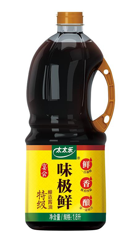 【亚欧超市】太太乐味极鲜酱油1.8L/瓶 商品图0