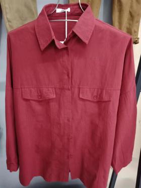 简约休组HE衬衫