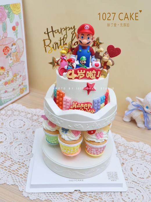 1027CAKE | 旋转木马蛋糕  马里奥主题 商品图1