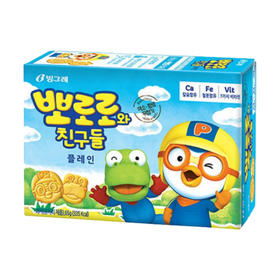 빙그레 뽀로로와친구들플레인65g