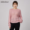 oldcolour2021秋商场同款薄款慵懒风气质洋气套头针织衫N34052483 商品缩略图1