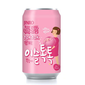 진로 이슬톡톡복숭아350ml