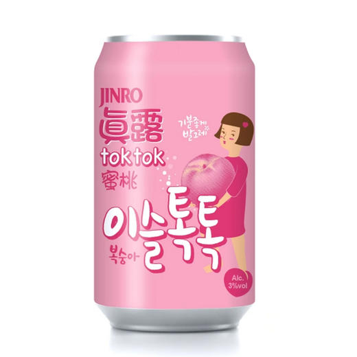진로 이슬톡톡복숭아350ml 商品图0