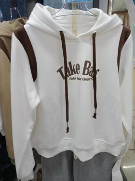 简约休优衣彩卫衣