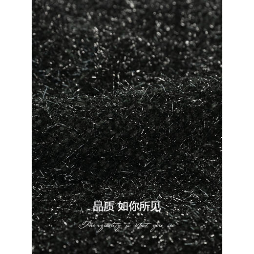 【秋冬特惠】COCOBELLA质感亮丝雪尼尔针织连衣裙女宽松粗针毛衣裙FR138 商品图3