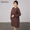 oldcolour2021秋商场同款收腰显瘦高级感气质T恤连衣裙N34103409 商品缩略图3