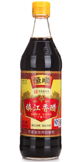 【亚欧超市】恒顺镇江香醋新B香500ml/瓶