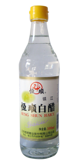 【亚欧超市】恒顺白醋500ml/瓶