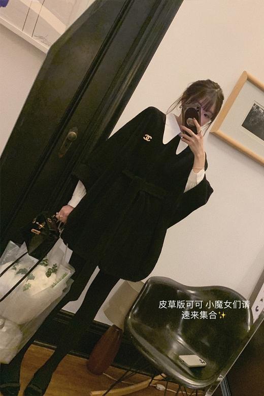 金蘑菇菇【黑标 皮草可可】喜马拉雅皮草～不显臃肿毛绒斗篷外套 商品图3