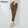 oldcolour2021秋季商场同款时尚气质百搭休闲长裤N34073433 商品缩略图3