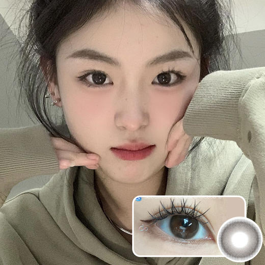 LASEECON / 水氧(氧分子) / 美瞳年抛 / 2片入 /  14.0mm  / 微小扩瞳素颜心机百搭 商品图1