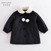 marcjanie马克珍妮秋冬新款 女童娃娃领毛呢夹棉大衣221576 商品缩略图1