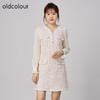 oldcolour2021秋商场同款法式小香风假两件气质连衣裙N34103479 商品缩略图0