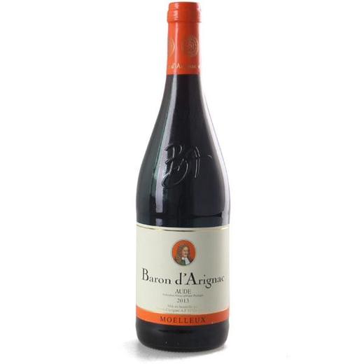 阿里那男爵半甜红葡萄酒  法国原瓶进口 750ml 12%vol 商品图0