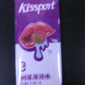kissport无糖薄荷糖 23g树莓薄荷味