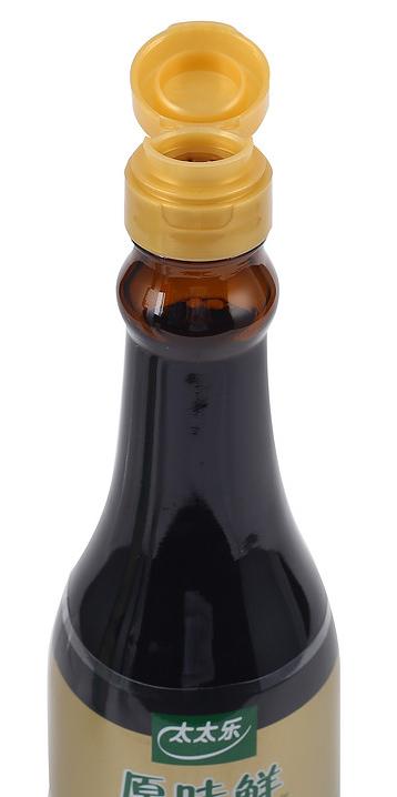 【亚欧超市】太太乐原味鲜头道特级酱油450ml/瓶 商品图2