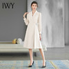 IWY/米白色西装连衣裙气质名媛新款小个子西服裙主持人正装Q729 商品缩略图3