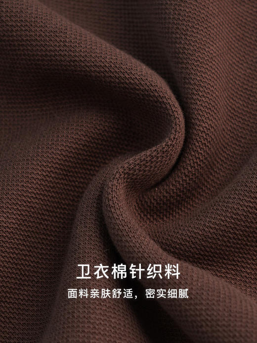 OLrain欧芮儿法式POLO领卫衣女秋季2022新款宽松洋气撞色慵懒上衣 商品图2