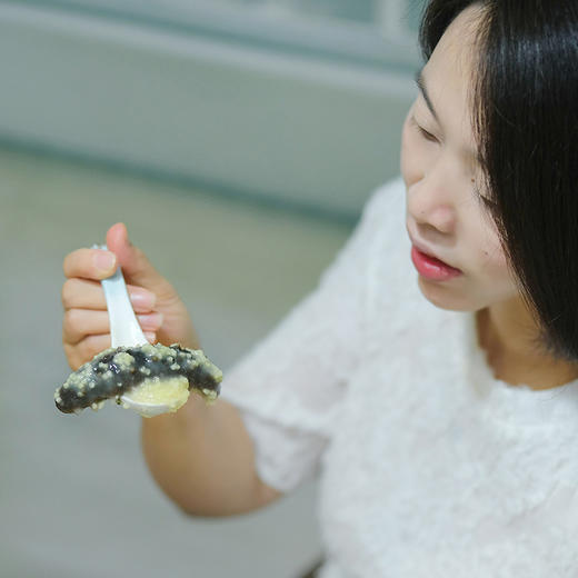 【长岛野生优质拉缸盐海参】圈海五年未动 天然生态海域！拉缸盐半湿海参 可泡发三倍以上 商品图4