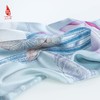 SAINTJOY/上久楷女式真丝披肩 合乐连年·灰绿色 PJS20002 商品缩略图10