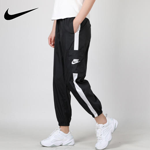 Nike耐克女裤秋季新款运动裤休闲裤收口透气长裤CJ7347-010 商品图0