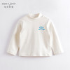 马克珍妮秋冬新款 女童弹力棉半高领百搭打底衫221833 商品缩略图1