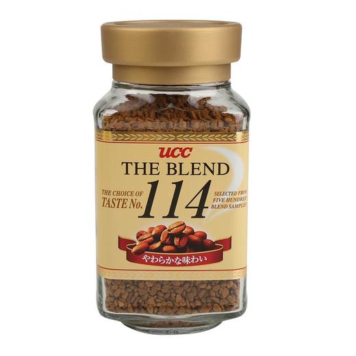 UCC悠诗诗日本进口114速溶冻干香纯黑咖啡速溶 无蔗糖瓶装90g 商品图0
