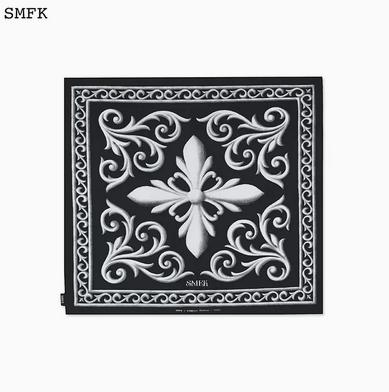 SMFK 桑蚕丝丝巾ASS02B1十字雕像丝巾.潮快闪[福利品] 商品图0